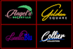 design a creative modern signature style logo