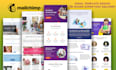 design professional mailchimp email template newsletter