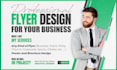 do professional graphic design flyer, poster design