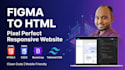 convert figma to responsive HTML CSS bootstrap website