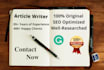 be your creative writer and article rewriter