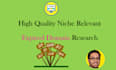find niche relevant expired domains with quality backlinks