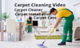 do carpet cleaning video or carpet cleaner video ad
