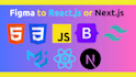do frontend development using react js and next js