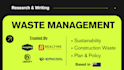 design waste management, recycling, iso 14001, and wastewater solution