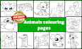 create animal colouring book pages for kdp and etsy