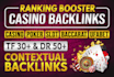 do high DR 50 and tf 30 seo dofollow backlinks for poker sites