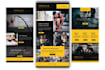 design responsive mailchimp template newsletter