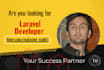 design,develop your laravel website and be your laravel developer