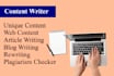 be your SEO and blog post writer