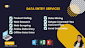 do data entry task and admin tasks
