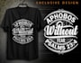 create unique custom graphic and typography t shirt design