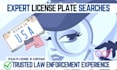 conduct background checks plus license plate expert verified pi
