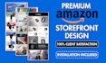 create amazon storefront design or amazon brand store