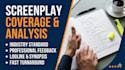 prepare a coverage for your screenplay