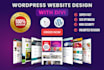 design responsive wordpress website by divi theme, divi builder