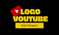 do a modern design logo créative professionnally