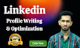 create a unique linkedin business page, banner design, profile optimize