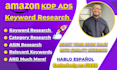 research profitable kdp keywords for your ads campaigns