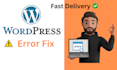 quickly fix HTML errors, bugs and CSS issues on your wordpress site
