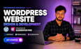 build a modern wordpress website or landing page using elementor pro
