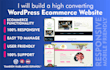 build a high converting wordpress ecommerce website