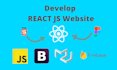 develop react js website