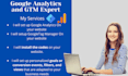 set up google analytics and tag manager in 24 hours