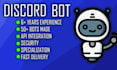 make you a custom discord bot