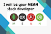 make web app as a mean stack developer