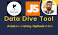 do amazon listing optimization using data dive software for SEO