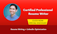 provide resume writing and linkedin optimization