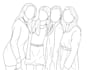 draw your photo in outline style