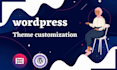 design wordpress website or wordpress theme  with astra pro
