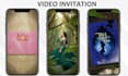 design a luxury 3d video invitation birthday, baby shower