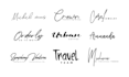 create a unique signature logo,multiple design concepts