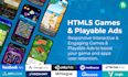 do playable ads, 2d html5 web game, html5 game, web browser games