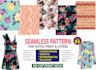seamless florals pattern for all media