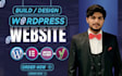 build responsive modern wordpress business website, design redesign premium site