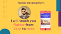 teach you to flutter from zero to hero