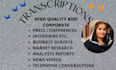 transcribe audio and do video transcription