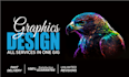 do any graphic design, image editing, photoshop work, vector art, redesign, logo