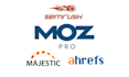give semrush, ahrefs, majestic and moz reports for you
