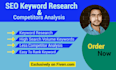 do best SEO keywords research and competitor analysis