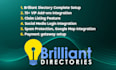 design a premium brilliant directories website