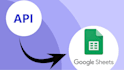 do API integration, webhooks in google sheets