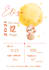 create cute birth poster for your baby