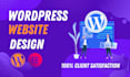 create responsive wordpress website or wordpress design