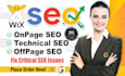 skyrocket wix SEO, website expert for onpage and technical optimizations
