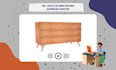 create 3d animation video assembling furniture